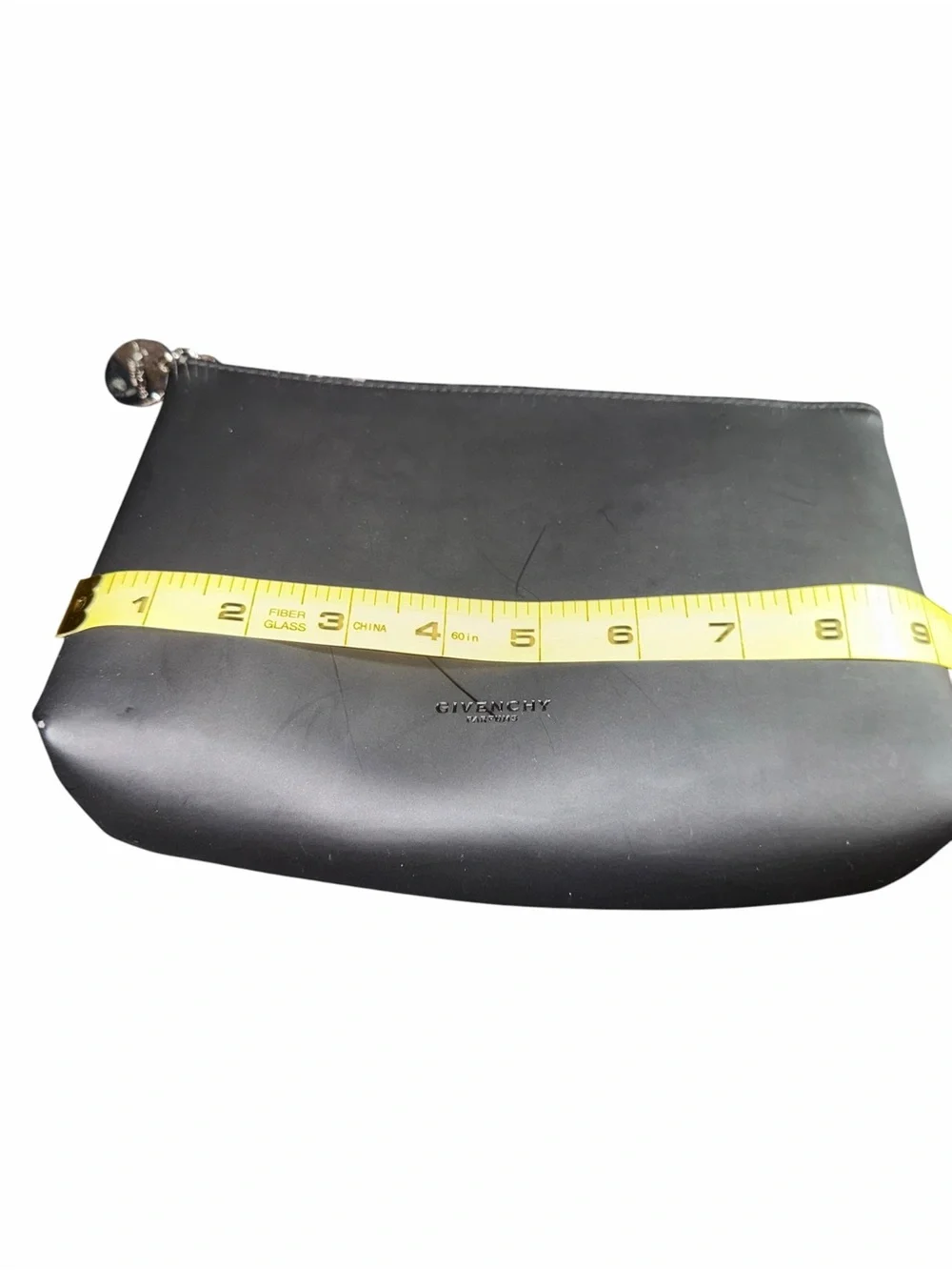 Givenchy Black Leather Toiletry Pouch